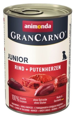 Animonda GranCarno Original Junior Pute Indyk 400g