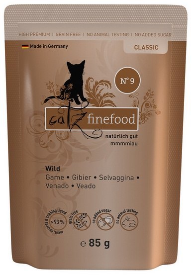 Catz Finefood Classic N.09 Dziczyzna saszetka 85g