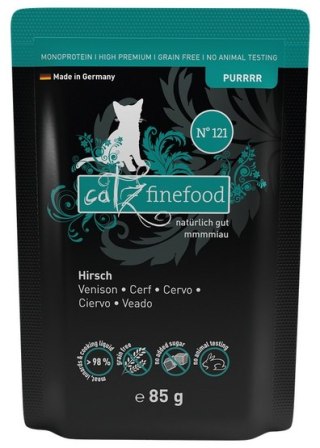 Catz Finefood Purrrr N.121 Jeleń saszetka 85g