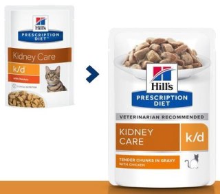 Hill's Prescription Diet k/d Feline Kurczak saszetka 85g