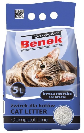 Super Benek Compact Zapachowy (granatowy) 5L