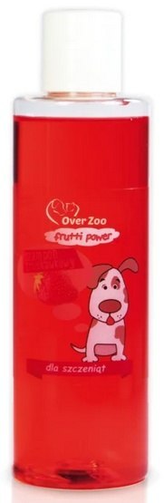 Over Zoo Frutti Power Szampon o zapachu truskawkowym - dla szczeniąt 200ml