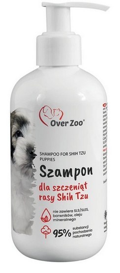 Over Zoo Szampon dla psów o czarnej i ciemnej sierści 250ml