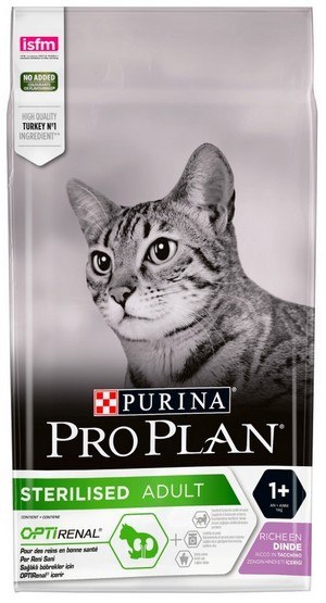 Purina Pro Plan Cat Sterilised Renal Adult Indyk 1,5kg