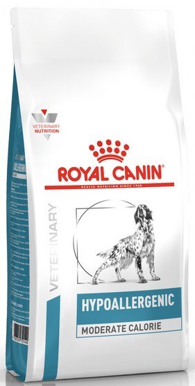 Royal Canin Veterinary Diet Canine Hypoallergenic Moderate Calorie 7kg