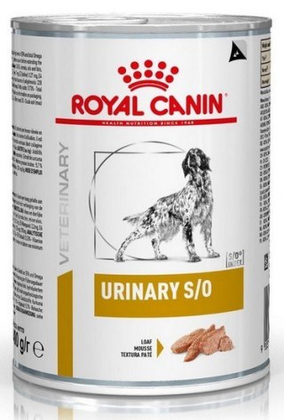 Royal Canin Veterinary Diet Canine Urinary S/O puszka 410g