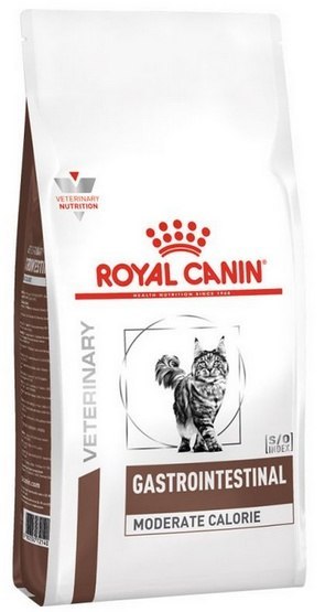 Royal Canin Veterinary Diet Feline Gastrointestinal Moderate Calorie 4kg