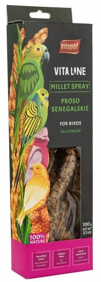 Vitapol Proso senegalskie 3 kłosy / opakowanie 100g [2000]