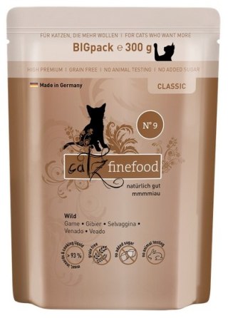 Catz Finefood Classic N.09 Dziczyzna saszetka 300g