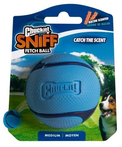 Chuckit! Sniff Fetch Ball Bacon Medium [33207]