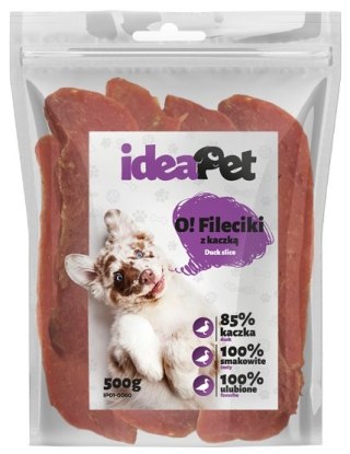 IdeaPet Fileciki z kaczką 500g