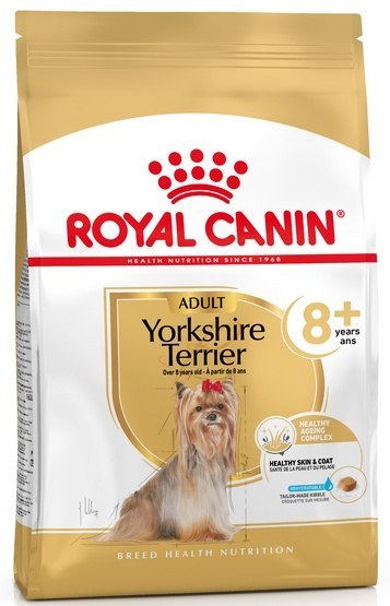 Royal Canin Yorkshire Terrier Adult 8+ karma sucha dla psów starszych rasy yorkshire terrier 3kg