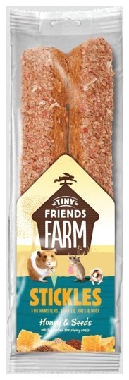 Supreme Petfoods Tiny Friends Farm Stickles Honey & Seeds 100g