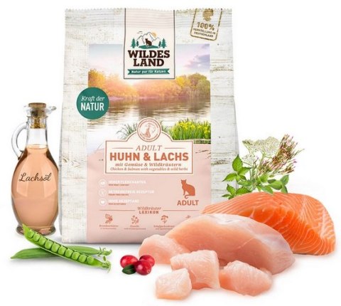 Wildes Land Cat Classic Adult Huhn & Lachs 400g