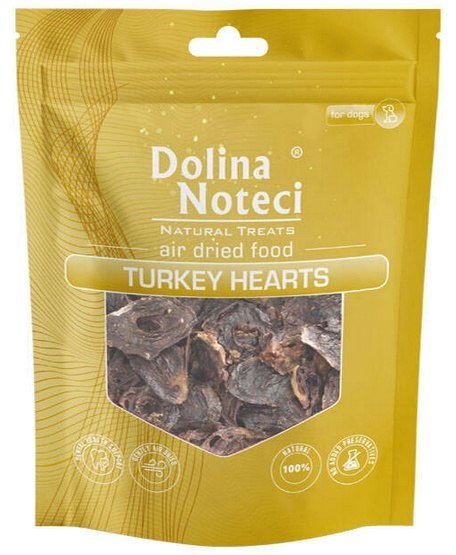 Dolina Noteci Natural Treats Dog Serca indyka 170g