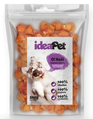 IdeaPet O! Kość wiązana z kaczką 500g