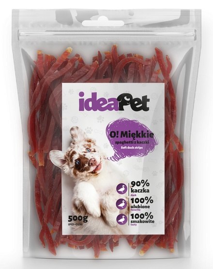 IdeaPet O! Miękkie Spaghetti z kaczki 500g