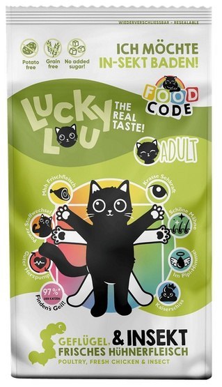 Lucky Lou Food Code Lifestage Adult Geflugel & Insekt 340g