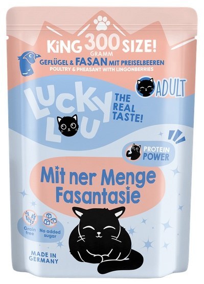 Lucky Lou Lifestage Adult Drób i bażant saszetka 300g