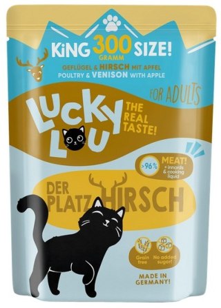 Lucky Lou Lifestage Adult Drób i jeleń saszetka 300g