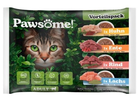 Pawsome Mixpack saszetki 4x85g