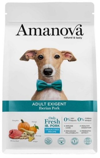 Amanova Adult Exigent Iberian Pork 10kg