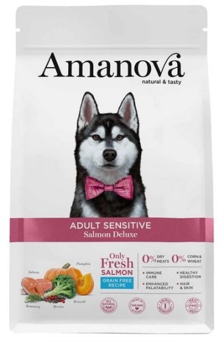 Amanova Adult Sensitive Salmon Deluxe 10kg