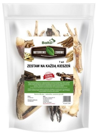 Balto Zestaw gryzaków na każdą kieszeń 7szt