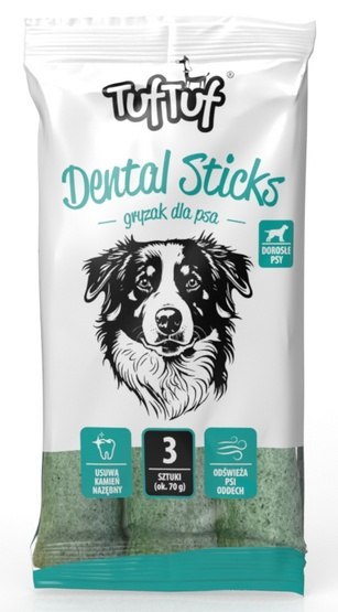 TUF TUF Dental Sticks dla psa 3szt