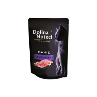 DOLINA NOTECI Danie z królika dla kotów saszetka 85g