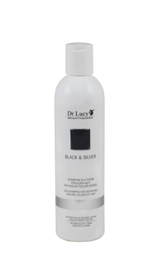 DR LUCY Szampon przeznaczony do pielęgnacji psów o sierści czarnej, grafitowej i srebrnej [SILVER AND BLACK] 250ml