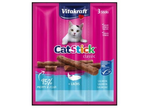 VITAKRAFT CAT STICK MINI łosoś przysmak dla kota 3szt