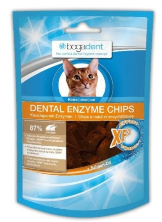 BOGADENT Enzymatyczne chipsy dentystyczne o smaku kurczaka 50g