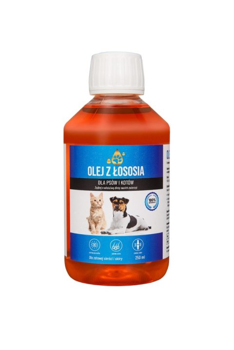 LAB-V Olej z Łososia dla psa i kota 250ml