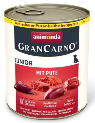 Animonda GranCarno Original Junior Pute Indyk 800g