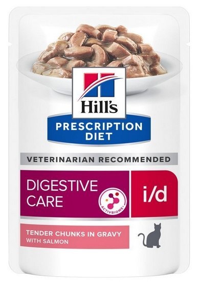 Hill's Prescription Diet i/d Feline Łosoś saszetka 85g