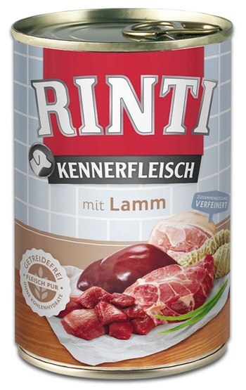 Rinti Kennerfleisch Lamm pies - jagnięcina puszka 400g