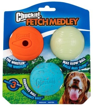 Chuckit! Fetch Medley Medium 3pak [520520]