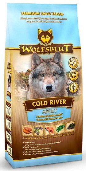 Wolfsblut Dog Cold River - pstrąg i bataty 500g