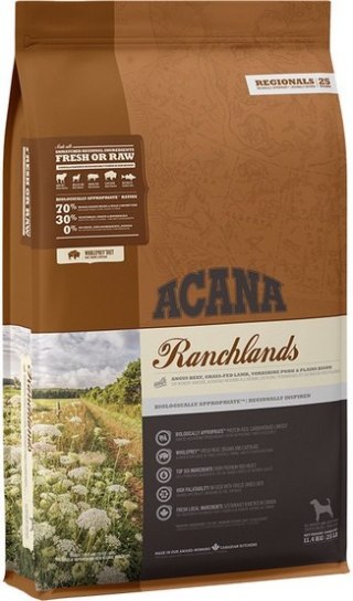 Acana Highest Protein Ranchlands Dog 11,4kg