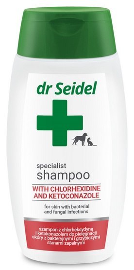 Dr Seidel Szampon z chlorheksydyną i ketokonazolem 220ml