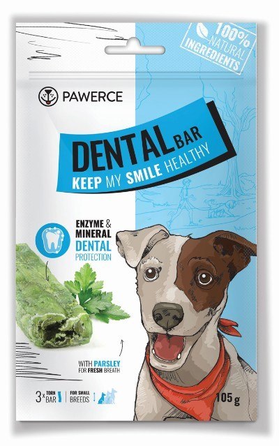 Pawerce Dental Bar Small Breeds 3szt/op 105g/12cm