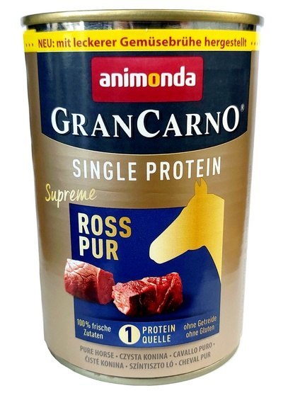 Animonda GranCarno Single Protein Konina puszka 400g