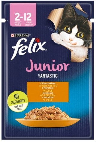 Felix Fantastic Junior Kurczak w galaretce saszetka 85g