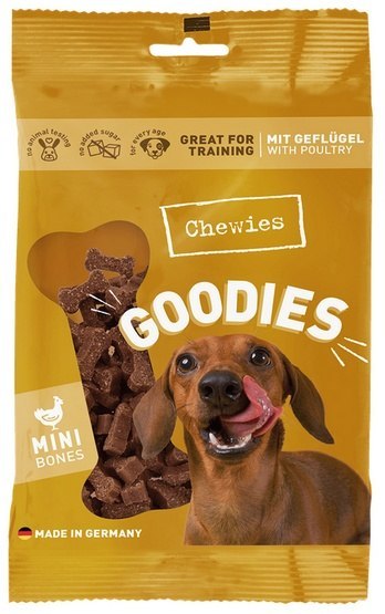 Chewies Goodies (Training) Kosteczki Mini Drób 125g