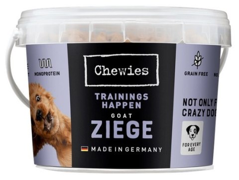 Chewies Trainings-Happen Koza monobiałkowe, bezzbożowe wiaderko 300g