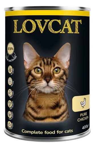 Lovcat Pure Chicken puszka 400g