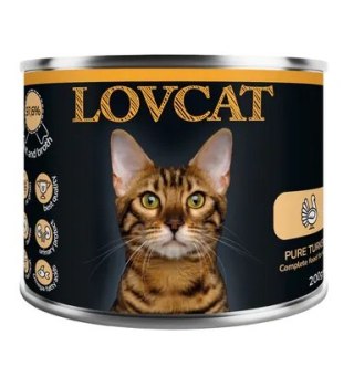 Lovcat Pure Turkey puszka 200g