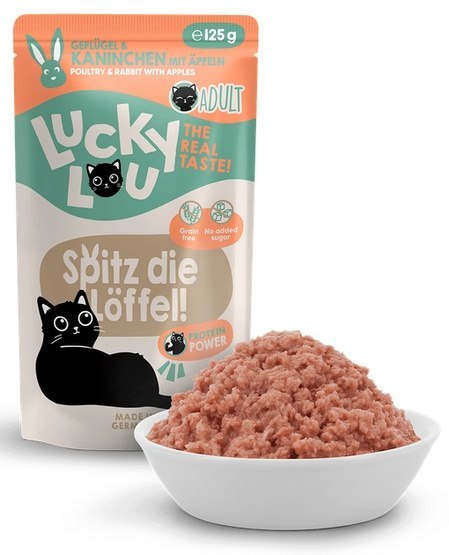 Lucky Lou Lifestage Adult Drób i królik saszetka 125g