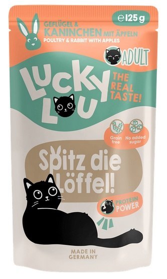 Lucky Lou Lifestage Adult Drób i królik saszetka 125g